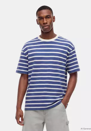 Buy Men's Striped T-Shirts Online | ZALORA Hong Kong
