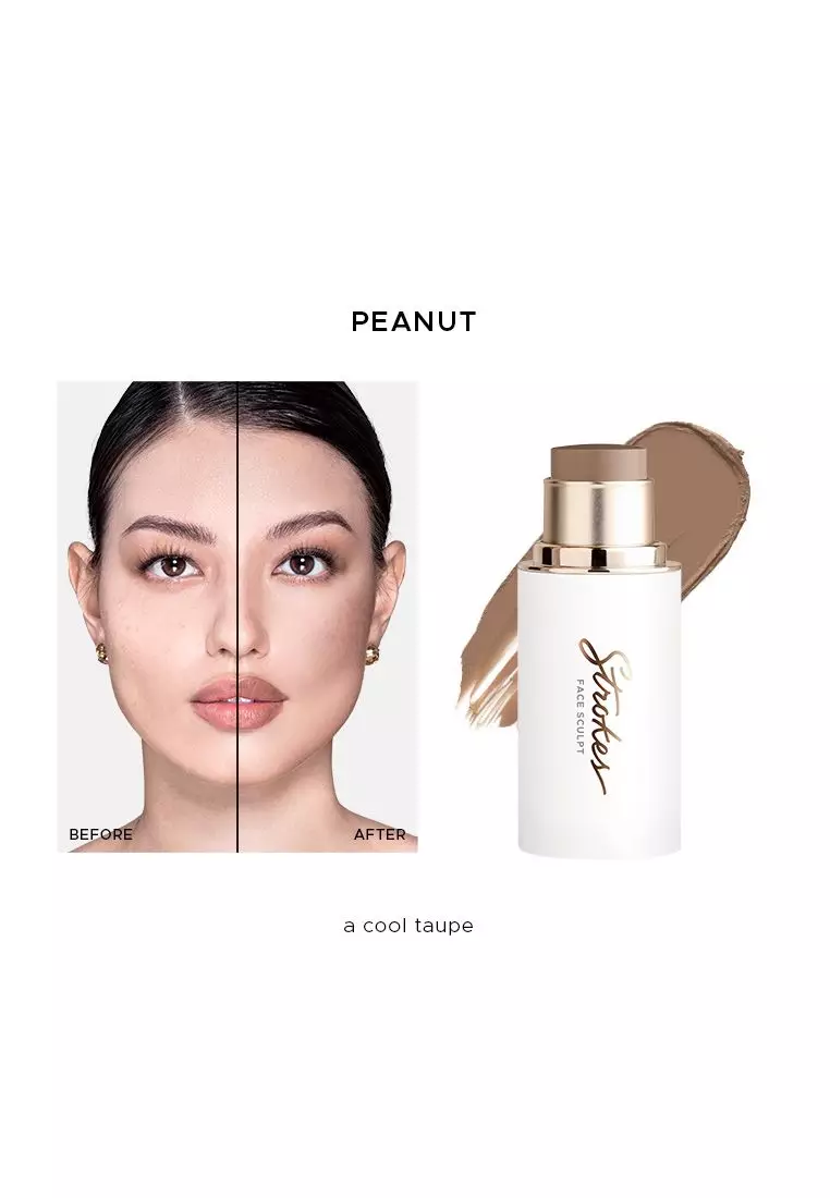 Discount on Strokes Beauty Lab  shoes - SKU: Strokes Face Sculpt in Peanut [Cream Contour Stick]