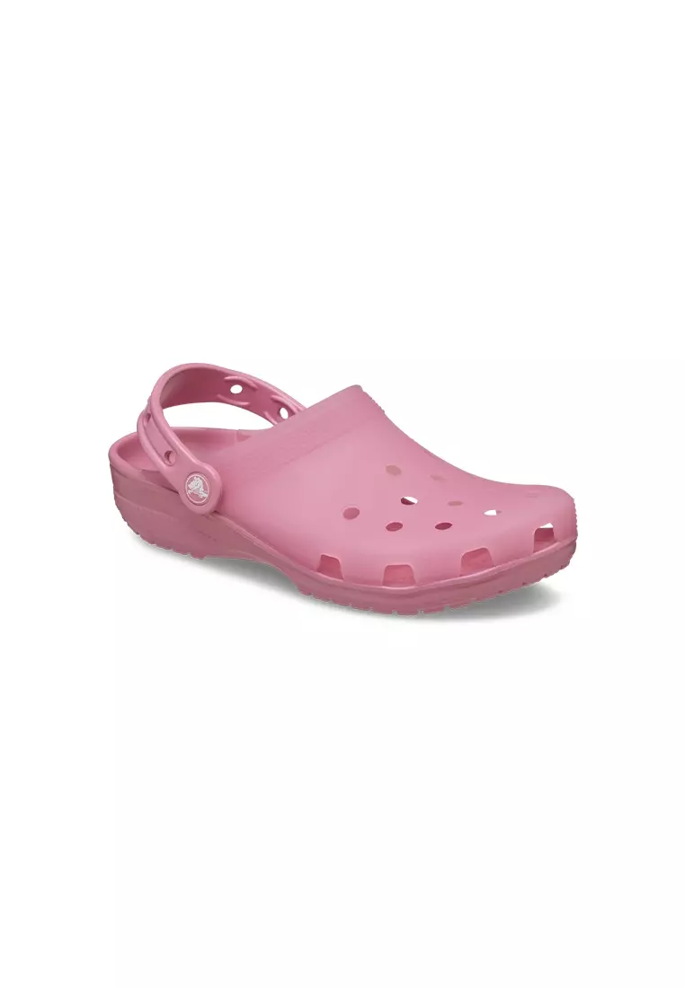 Discount on Crocs  shoes - SKU: Classic Frosted Clog in Rosette