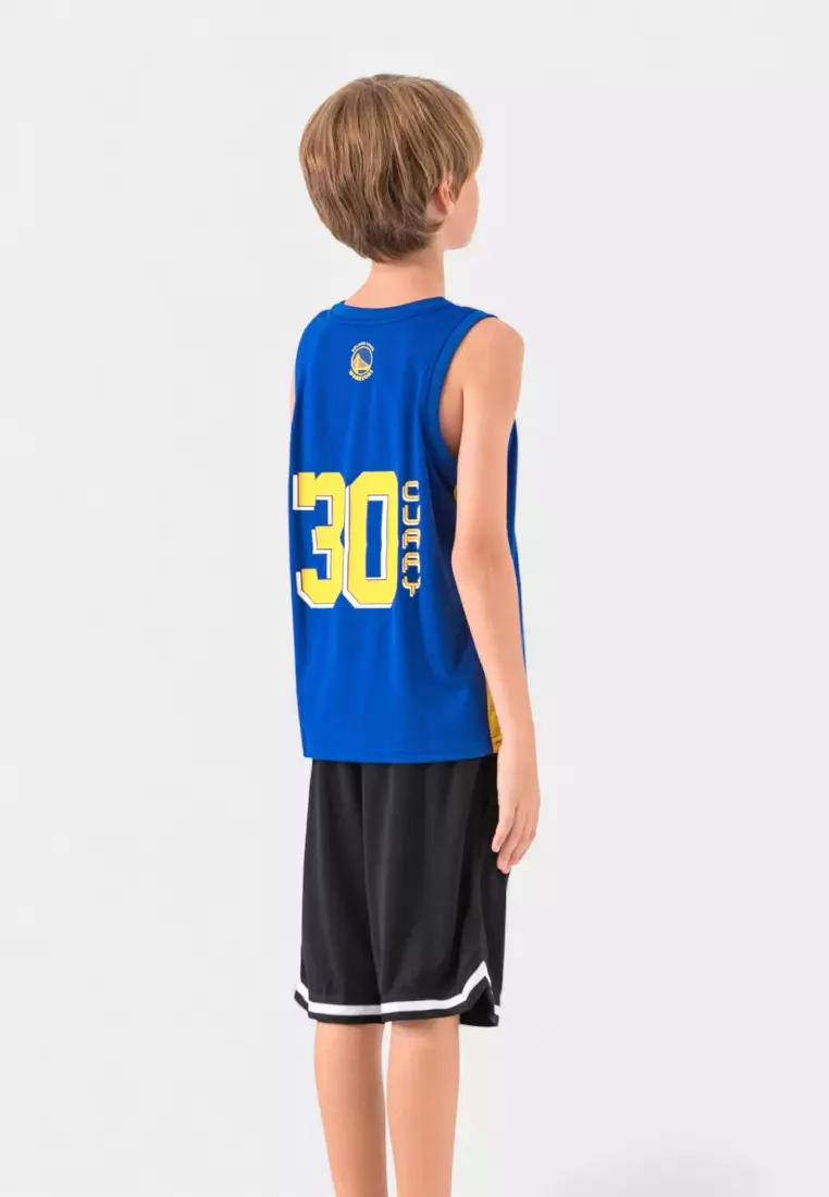 Golden State Warriors Stephen Curry #30 Basketball Jersey for Kids Core Collection