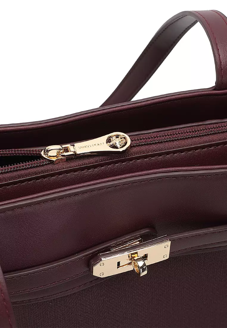 Women's Top Handle Bag / Sling Bag / Crossbody Bag / Shoulder Bag (手拿袋 / 斜孭袋 / 單肩包) - 紅色