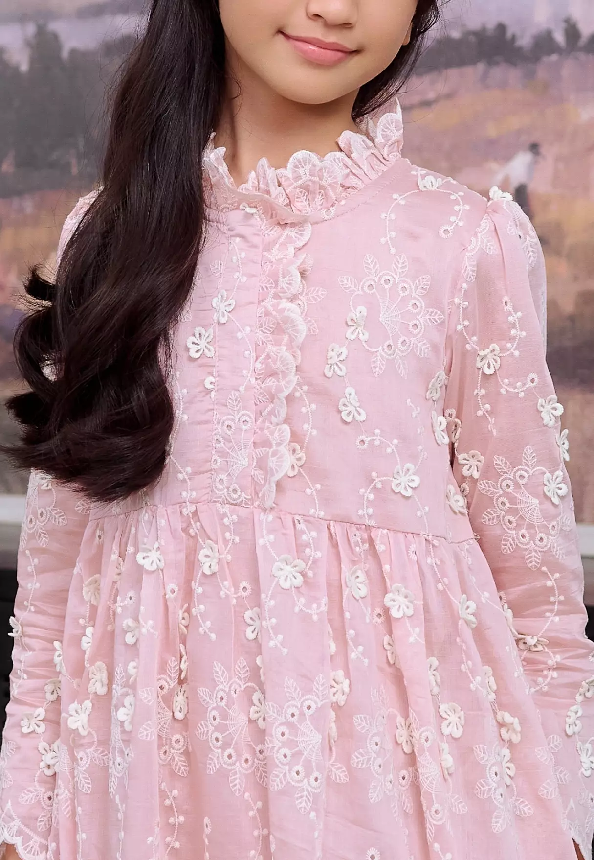 Kyra Dress - Blush Kids