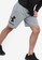 Under Armour grey Sportstyle Cotton Graphic Shorts F428FAAD145258GS_1