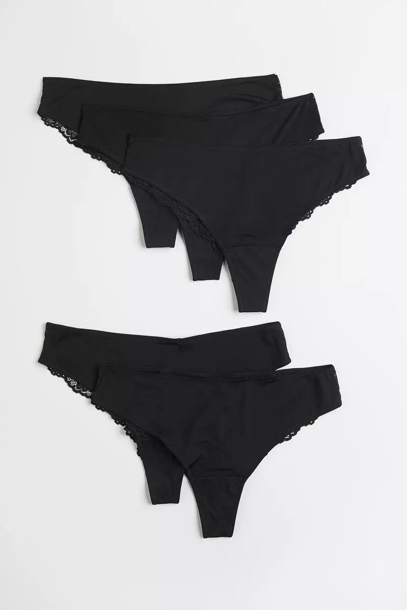 H&M Black Panties for Women for sale
