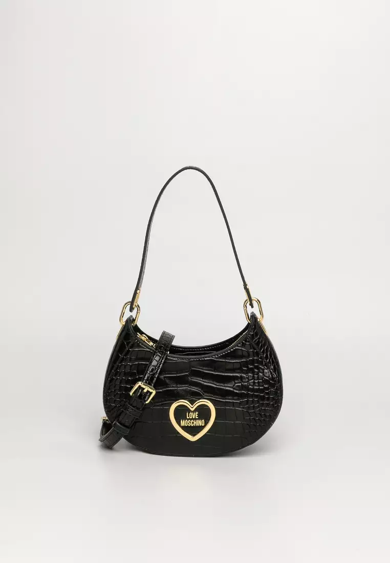 LOVE MOSCHINO, Black Women's Handbag