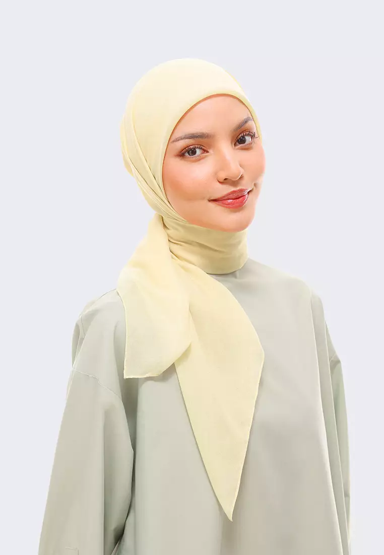 RiaMiranda Soft Yellow Rarina Scarf