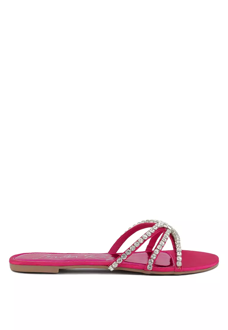 Fuchsia flip flops hotsell