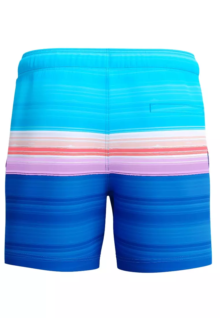 Eng. Print Redondo Edge Volley 16" Watershort (Sunset/Turkish Sea)
