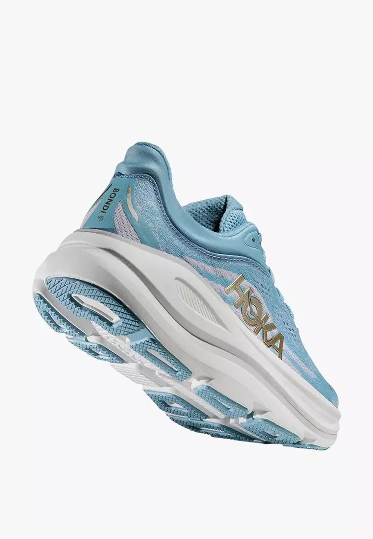 Bondi 9 Women's Running - Raindrop/Ash Grey
