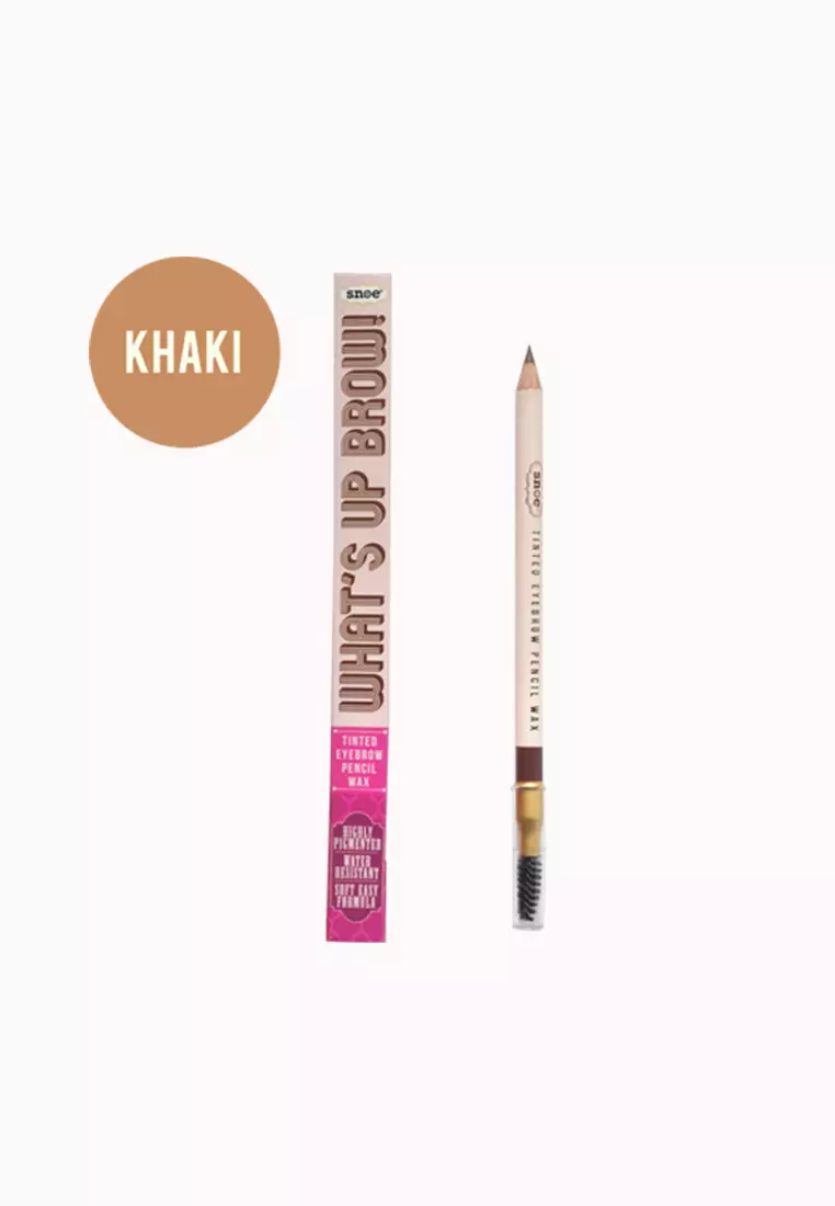 Discount on Snoe Beauty  shoes - SKU: What’s Up Brow Tinted Eyebrow Pencil Wax In Khaki