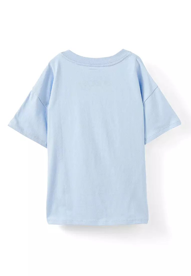 Licensed Drop Shoulder Short Sleeves Tee