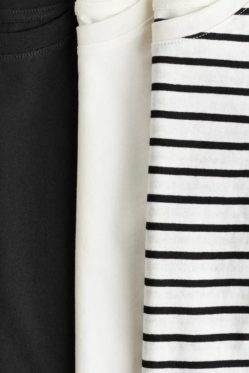 3-pack cotton T-shirts