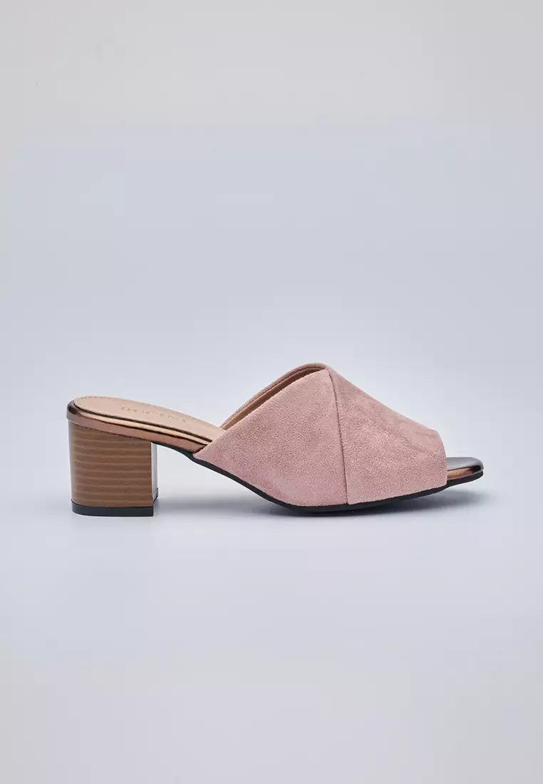 Ladies store suede mules