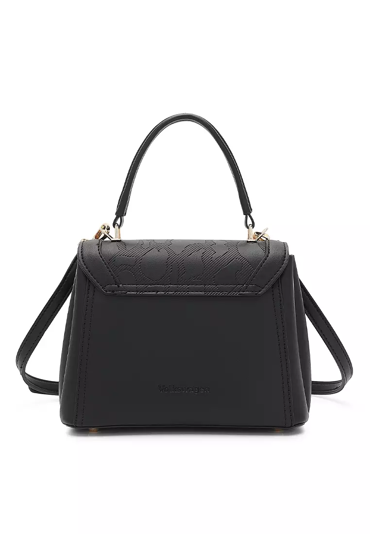 Women's Top Handle Bag / Sling Bag / Crossbody Bag (Tas Selempang / Tas Tangan) - Hitam