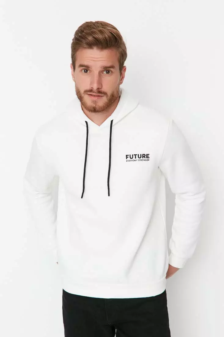 Buy White Sweatshirt & Hoodies for Women by TRENDYOL Online