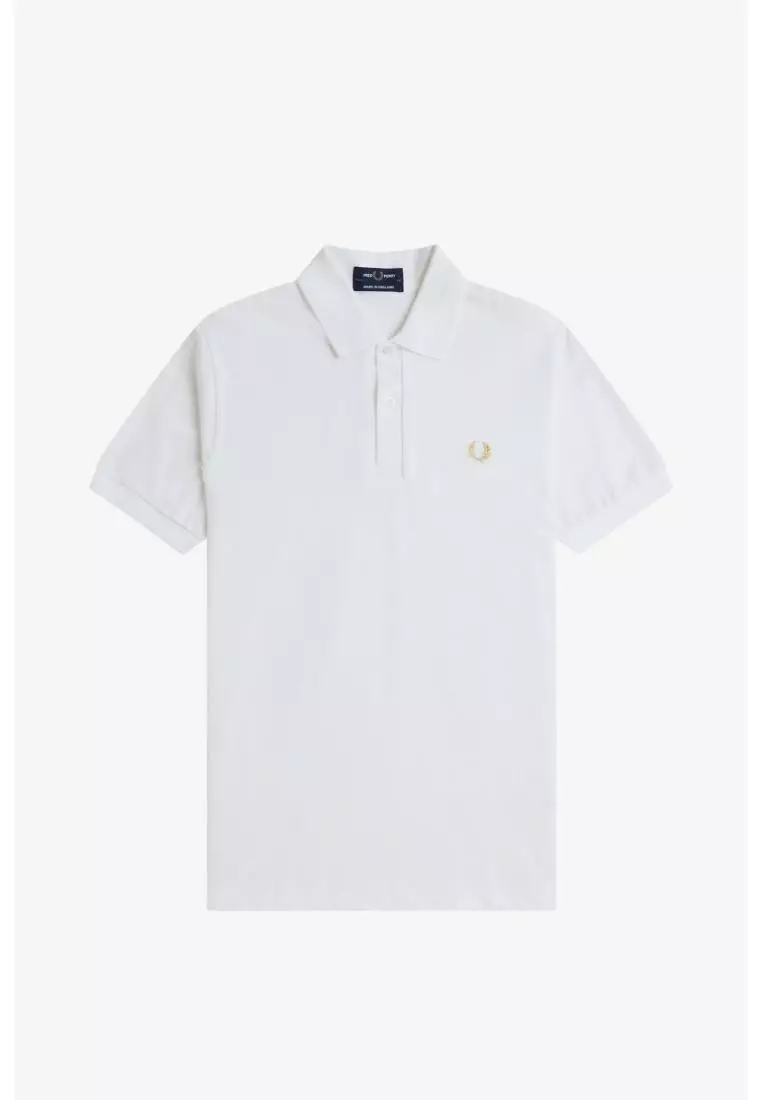 Fred Perry M3 The Fred Perry Shirt (White/Champagne)