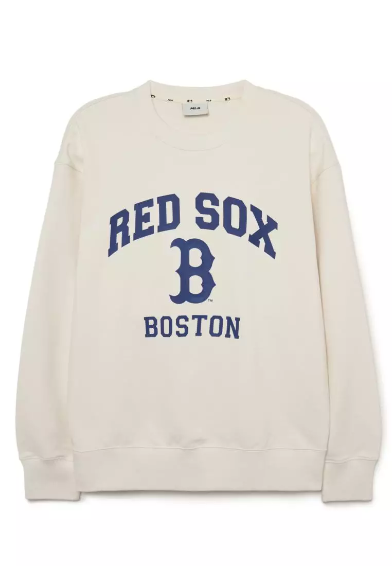 MLB VARSITY OVERFIT SWEATSHIRTS BOSTON RED SOX 2025 Buy MLB