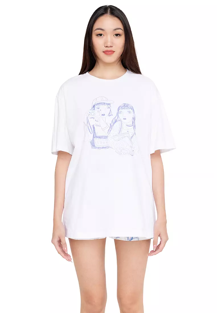 Zalora t shirt top