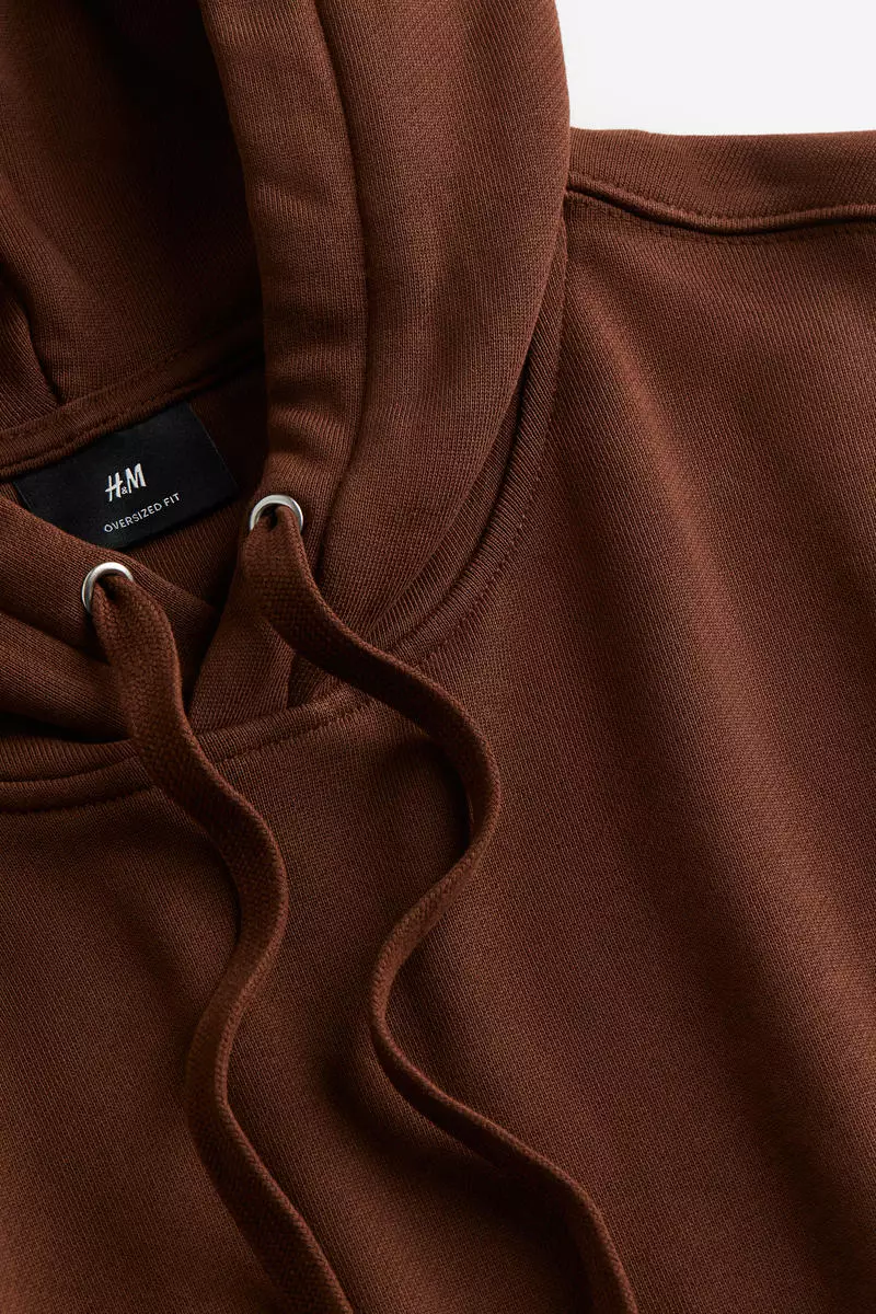 Buy H&M Oversized Fit Cotton hoodie 2023 Online ZALORA Singapore