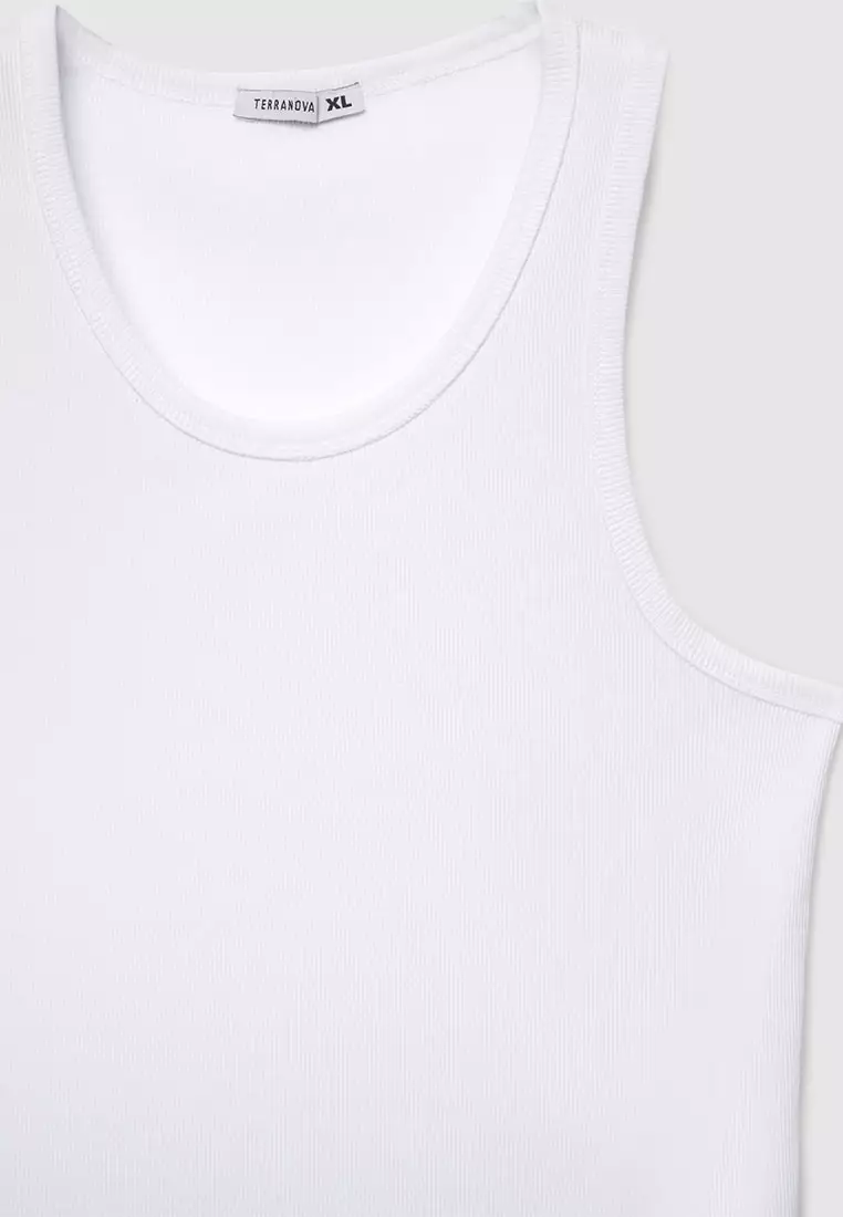 Men's Ribbed Tank Top