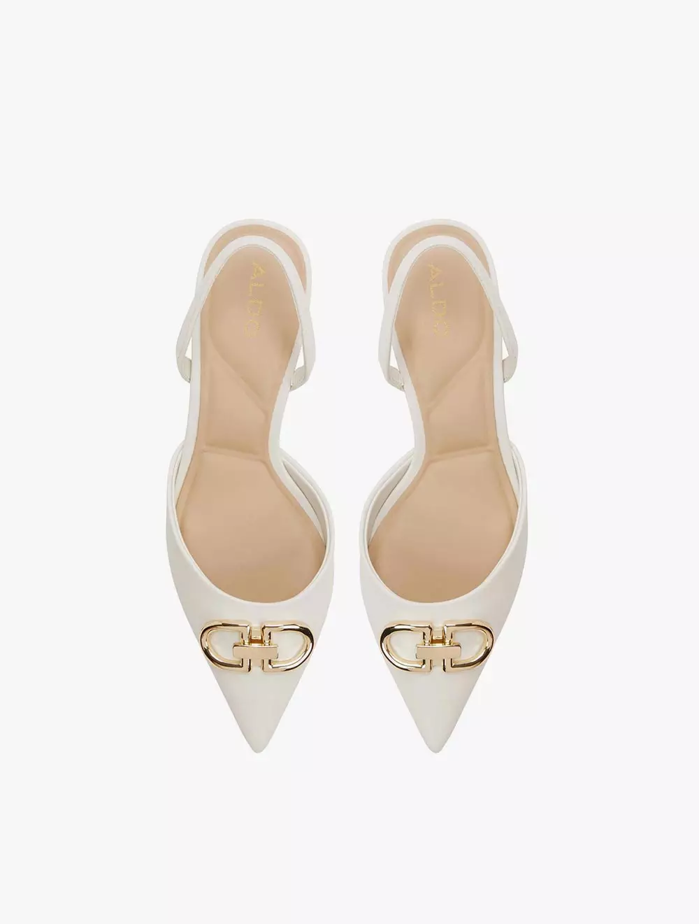 Aldo Delicat Women's Heeled Shoes - White/Bone