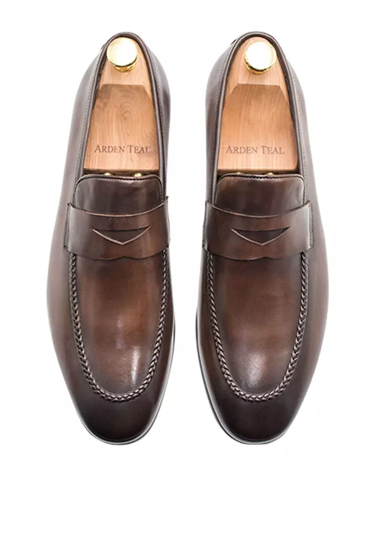 Arrecifes Walnut Penny Loafer