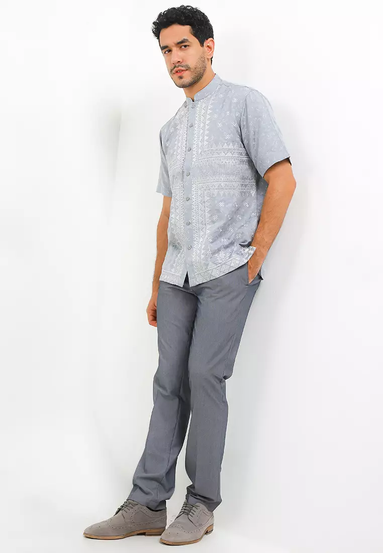 Tibetan Hills Short Sleeve Baju Koko