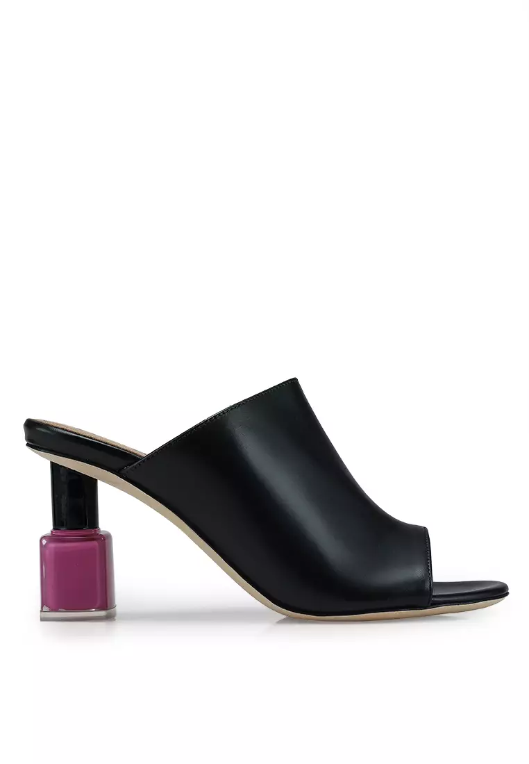 Discount on Loewe  shoes - SKU: Nail Polish Heel Mules (Tr)