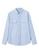 MANGO Man blue Chest-Pocket Cotton Shirt ADC32AA6EDFFACGS_5
