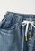 A-IN GIRLS blue Elastic Waist Embroidered Jeans 88136AA9A821C4GS_6