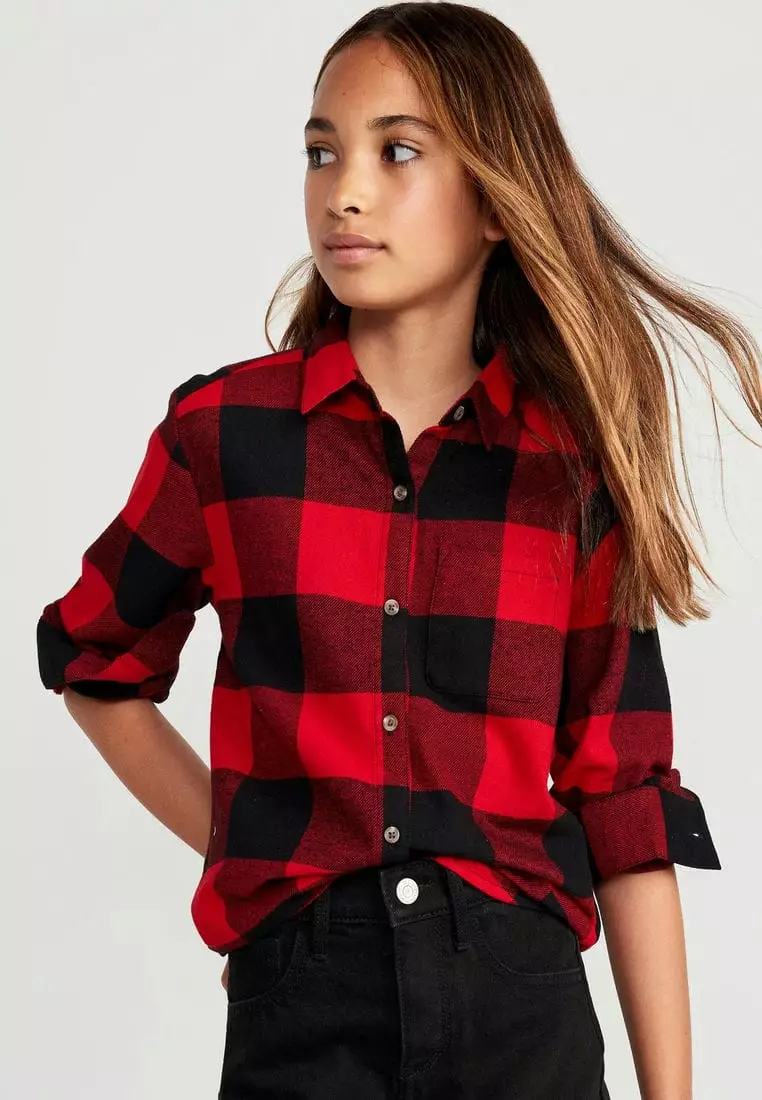 Old navy buffalo plaid dress shop