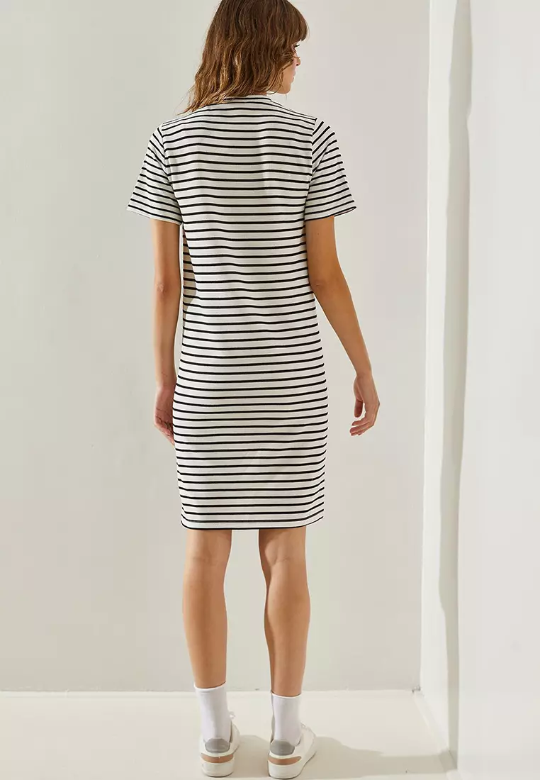 Women's Striped Seersucker Dress 60251344