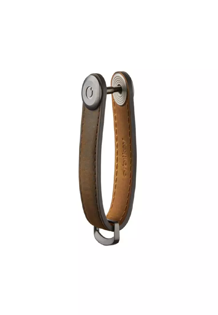 Buy Orbitkey Orbitkey Crazy Horse Leather Key Holder Organizer (Oak