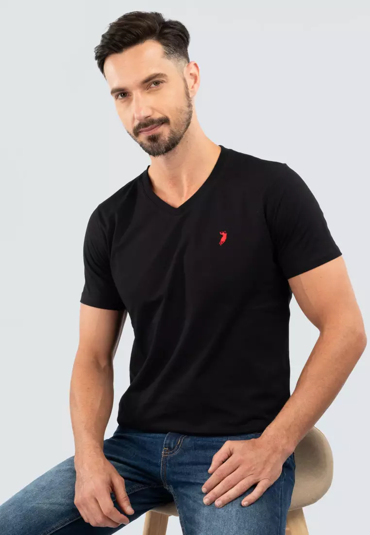 Polo Haus - Men’s Regular Fit Basic T-Shirt MKVSV009