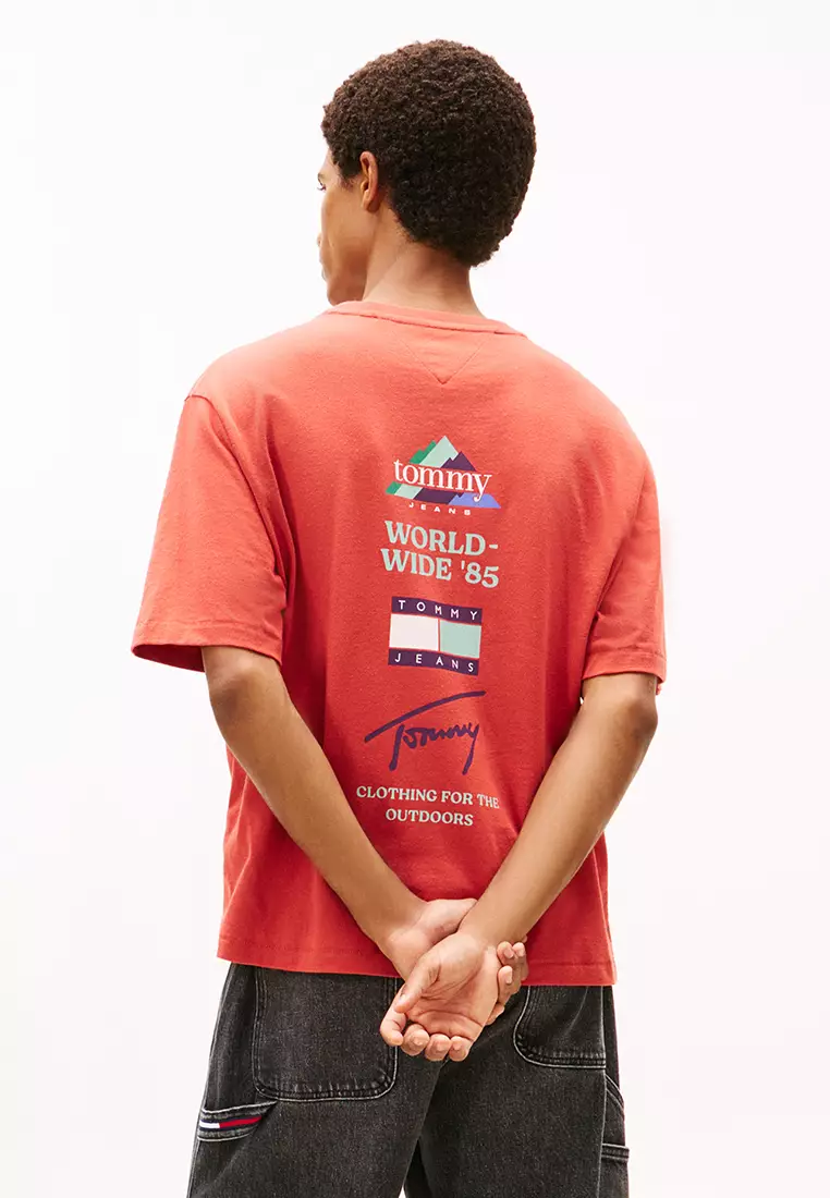 90s Peaks Backprint Tee - Tommy Jeans