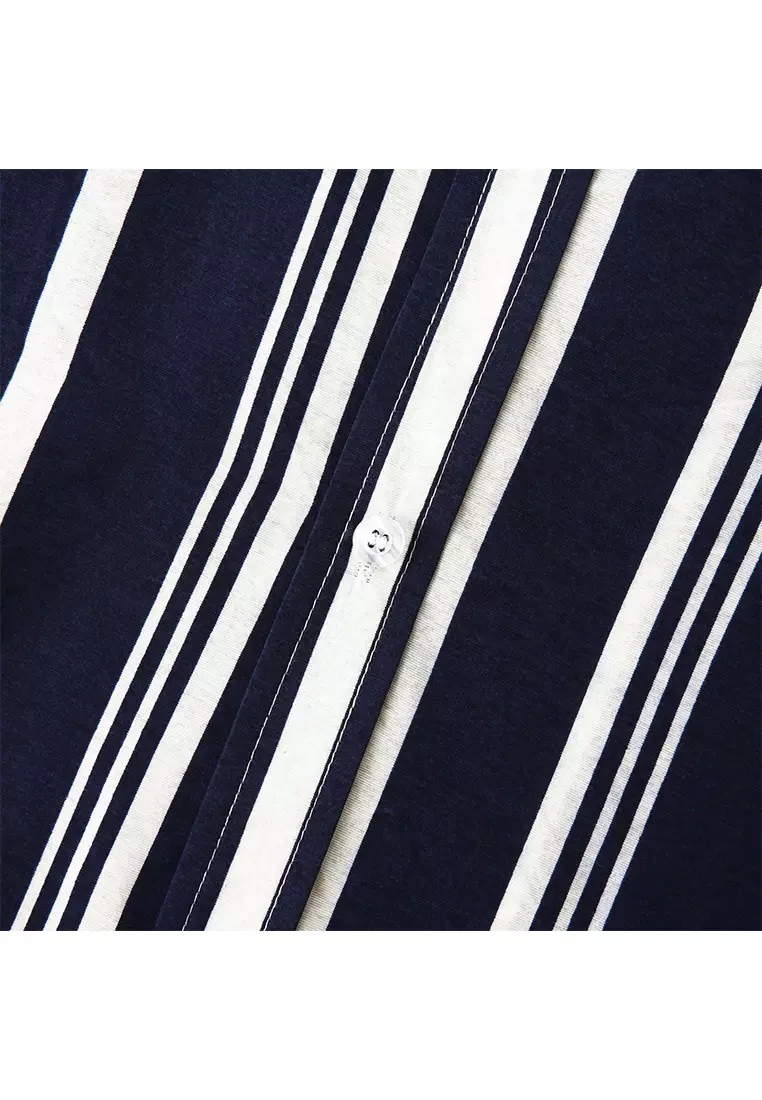 Striped Short-Sleeved Shirt YL-C279