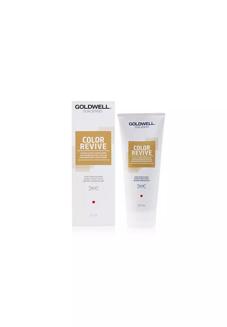 Goldwell - Dual Senses Color Revive Color Giving Conditioner - # Dark Warm Blonde 200ml/6.7oz