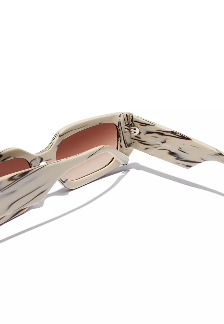 HAWKERS Zebra Terracota Trendset Sunglasses For Women, Female. Official Product Designed In Spain