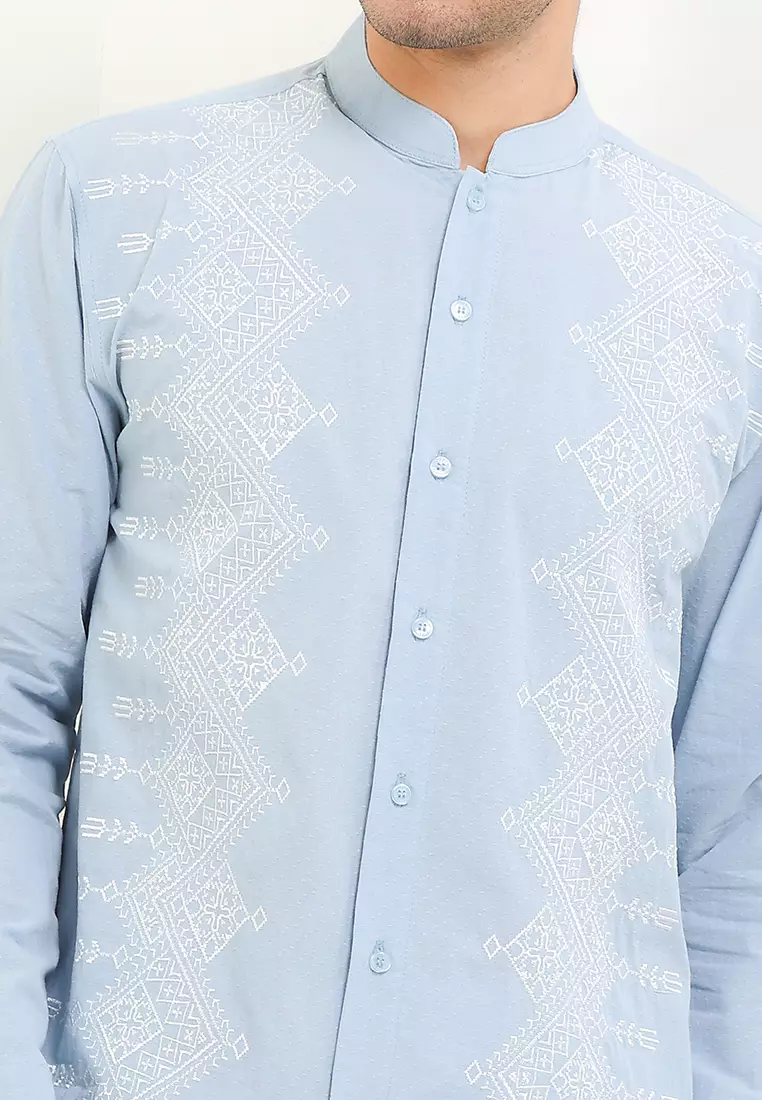 Glacier Long Sleeve Baju Koko