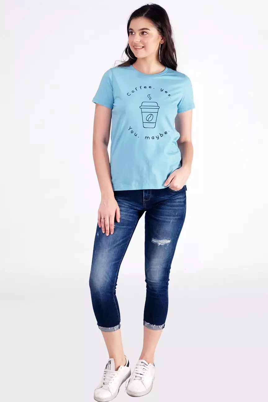 Kaos Wanita Coffee Mint