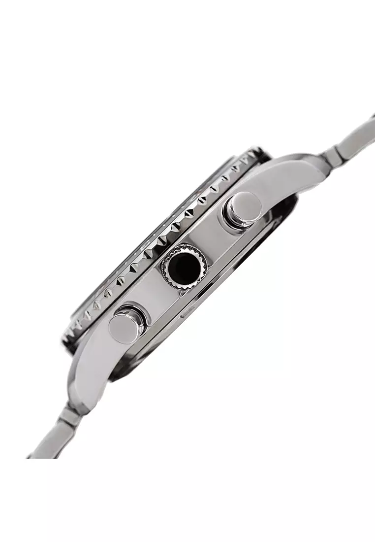 Bruno Magli Marco 14.181081.SLB Jam Tangan Swiss Quartz Analog