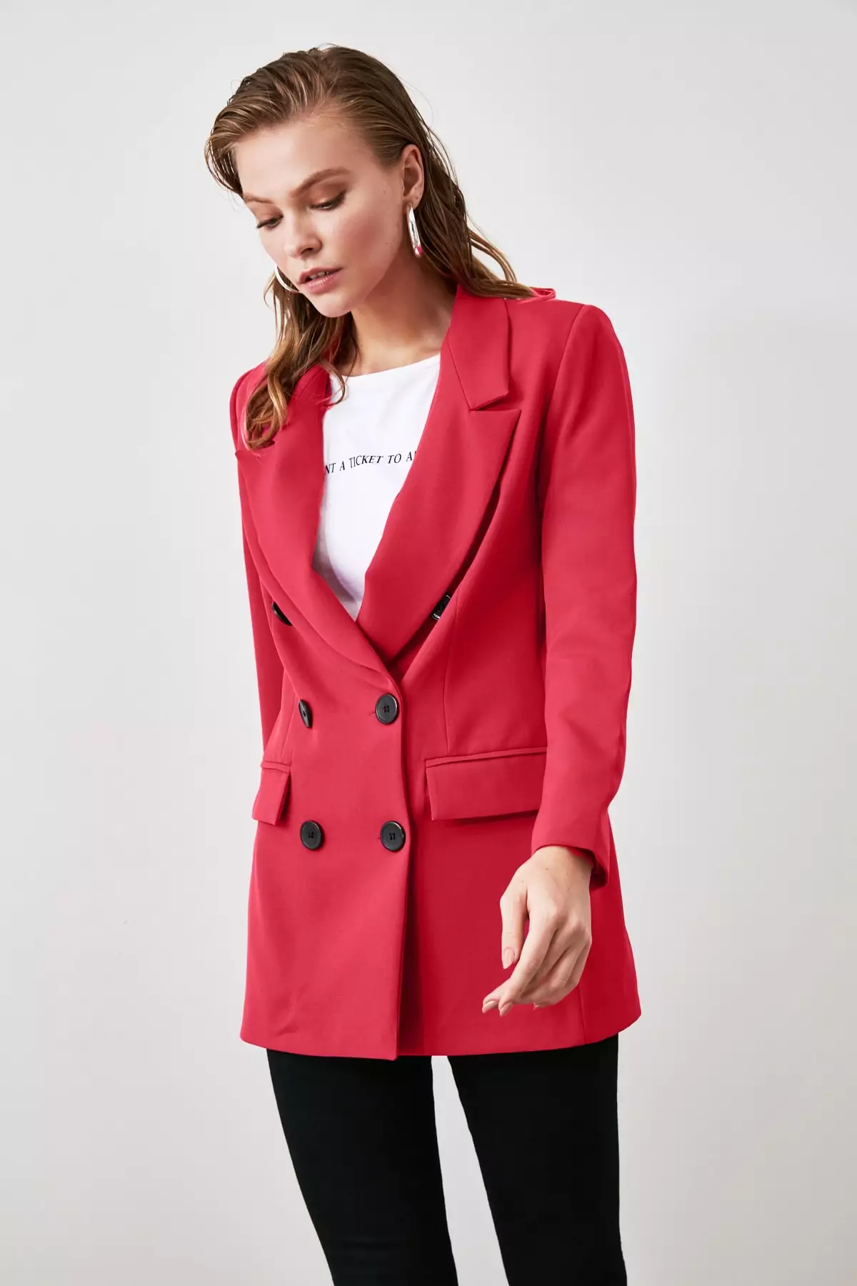 Fucsia blazer clearance