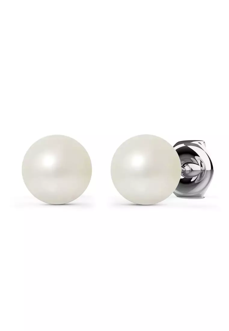 Swarovski pearl clearance stud earrings