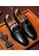 Twenty Eight Shoes black Leather Horsebit Loafers DS890107. D7D5ASHA833999GS_4