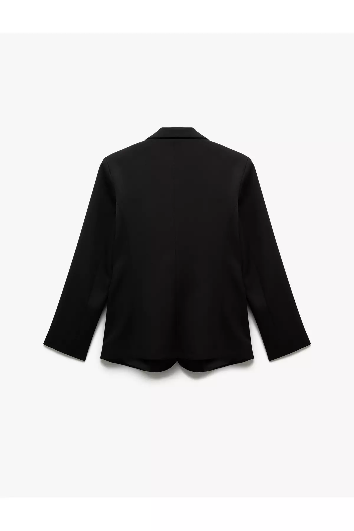 Long Sleeve Flap Pocket Double Breasted Blazer Jacket
