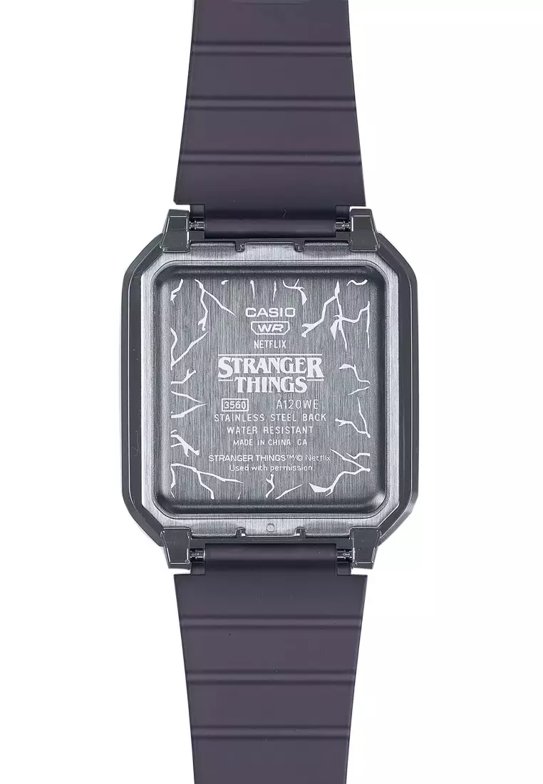 Stranger Things Collaboration Digital Watch A120WEST-1A