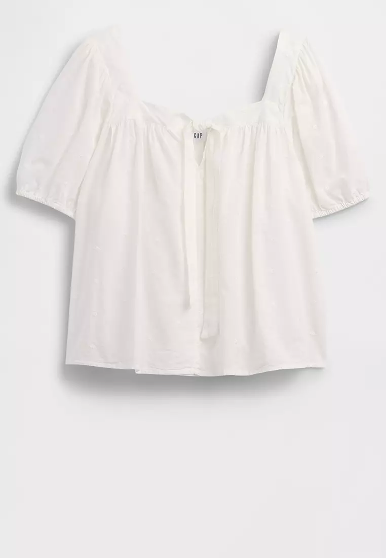 Short Sleeves Bow Tie