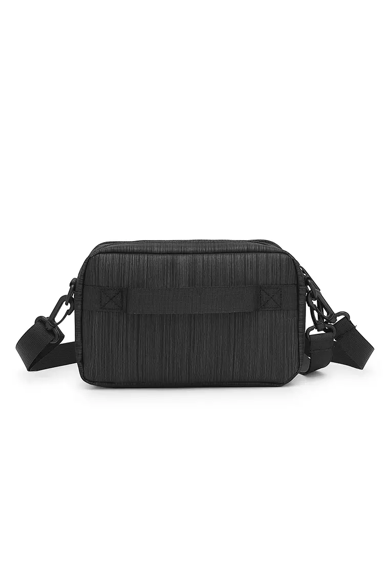 Men's Sling Bag / Crossbody Bag - Black