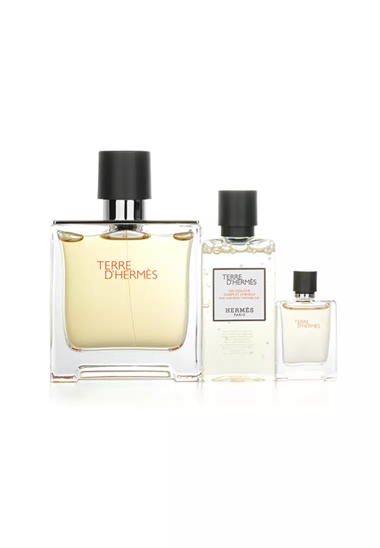 HERMES TERRE D'HERMES 3本セット Buy Hermès HERMES - Terre D'Hermes Pure Set: 3pcs 2026 Online | ZALORA