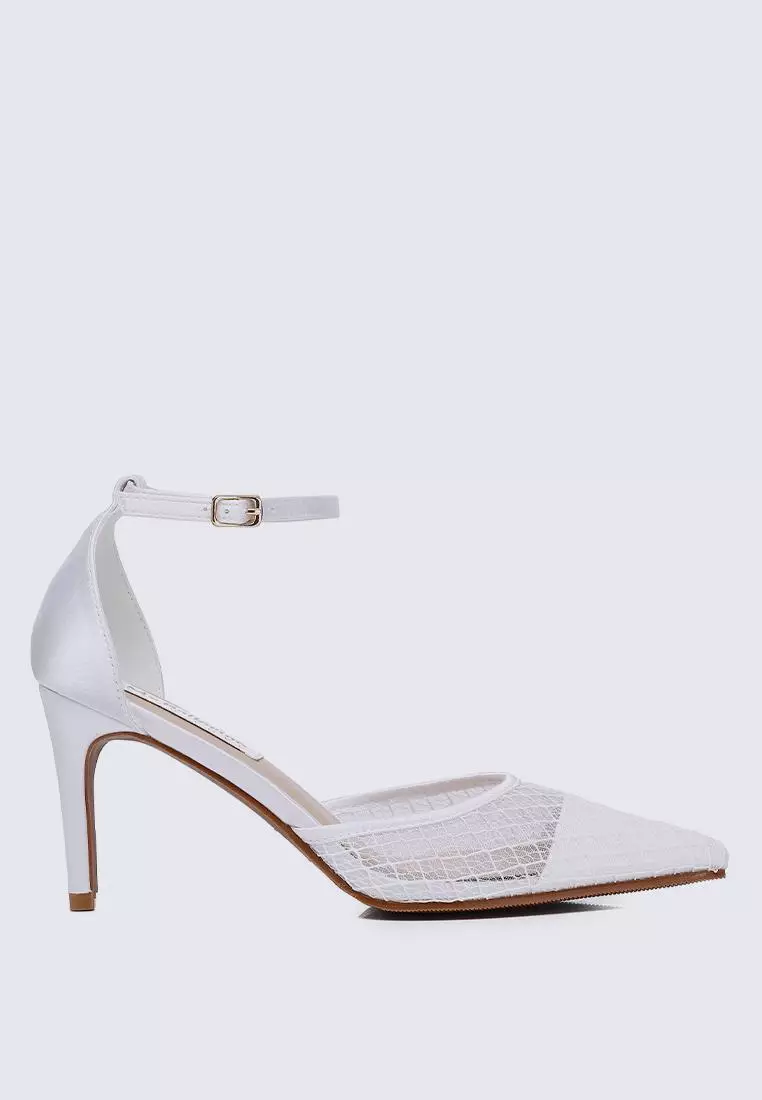 Discount on My Ballerine  shoes - SKU: My Ballerine Zuri Comfy Heels In Off White